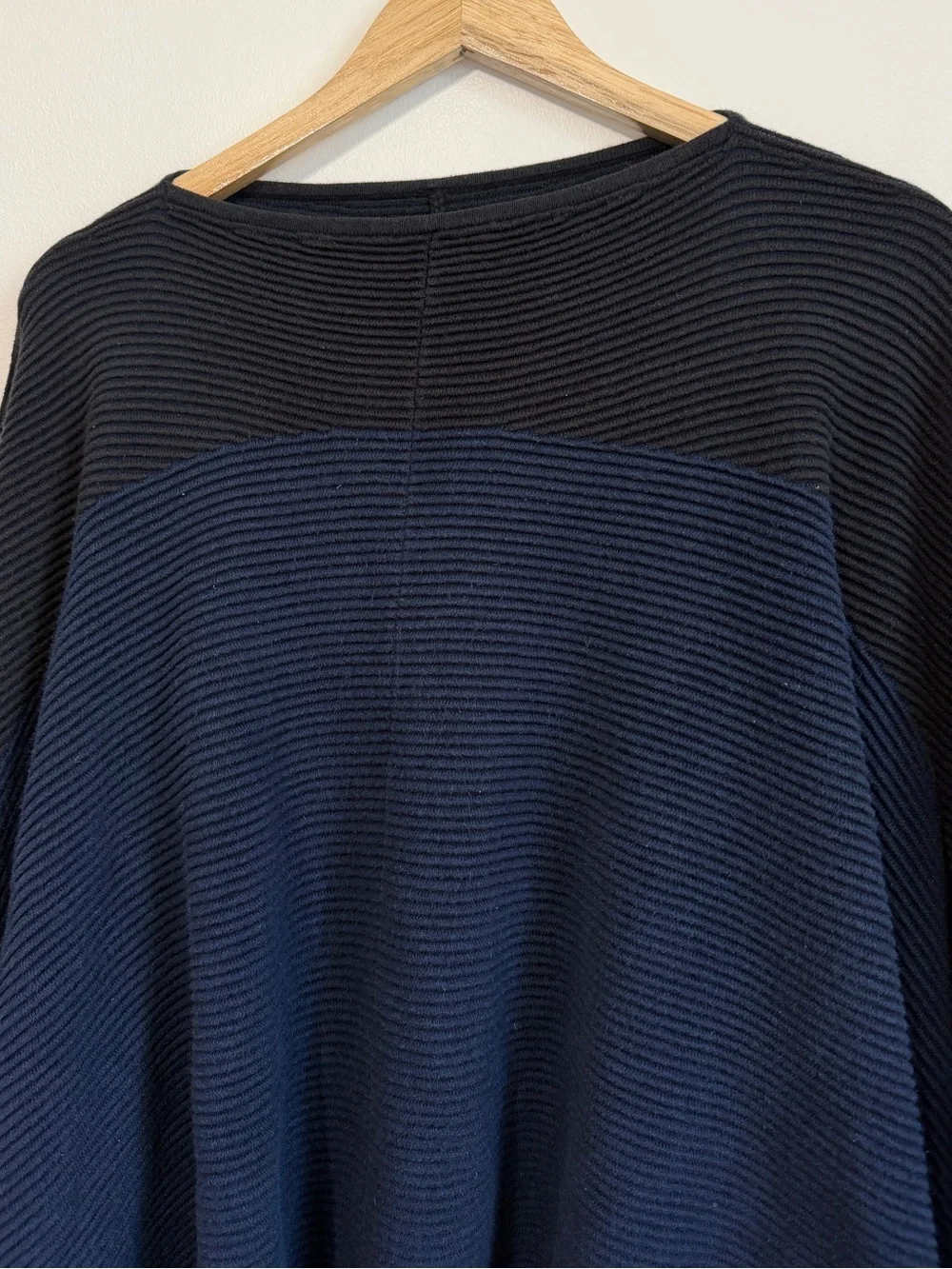 Lululemon Knit Ribbed Poncho Sweater One Size Fits All It All Lines Up Crewneck